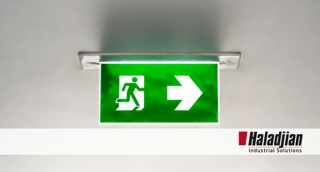 Señal de salida de emergencia