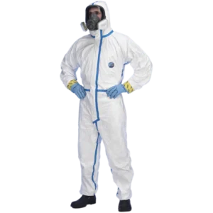 Traje de protección química