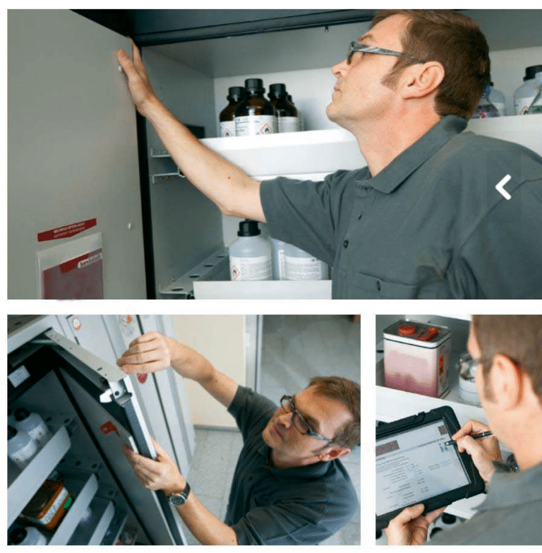 Mantenimiento para resistencia al fuego