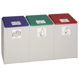 Contenedor de tres módulos