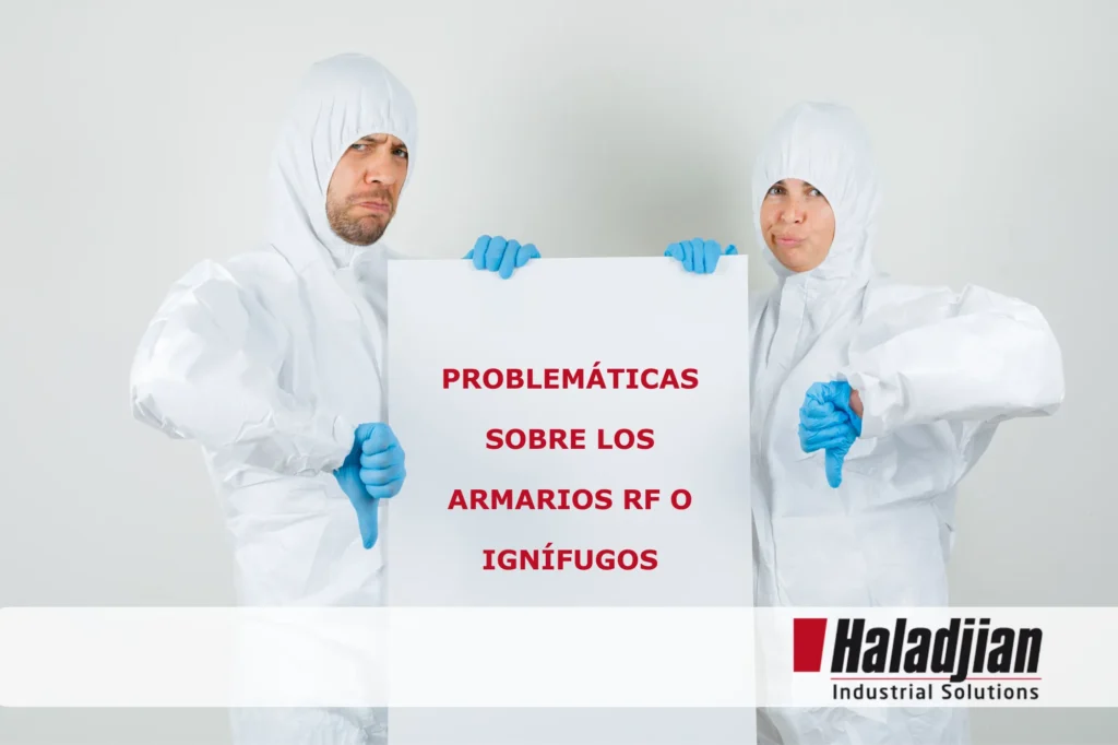 Problemas del armario ignífugo