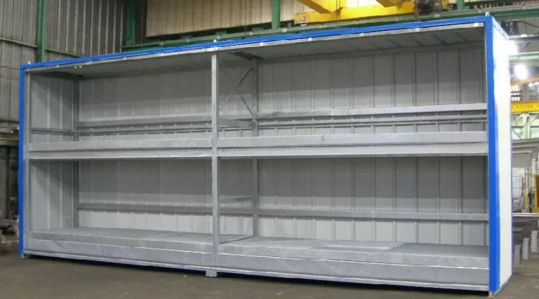 Contenedor modular GRG abierto