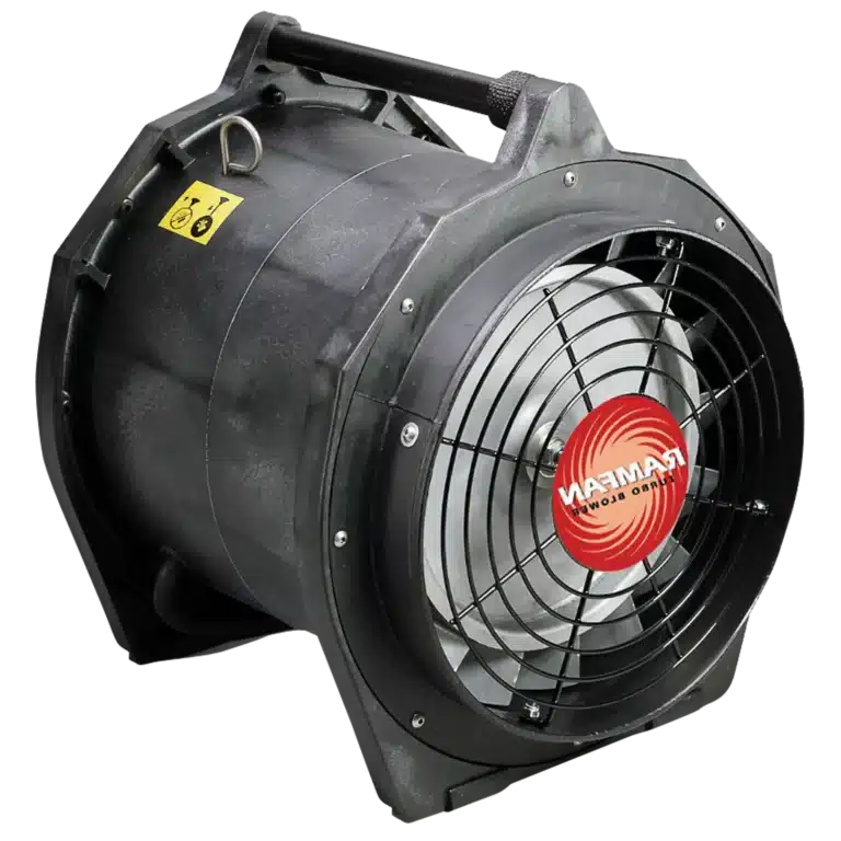 Extractor de ventilador portátil ATEX