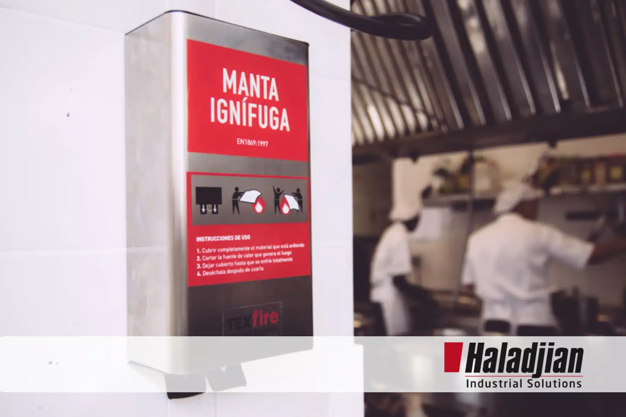 Texfire: mantas ignífugas