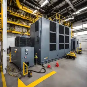 Montaje y mantenimiento de aire industrial