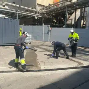 Formación de vertidos accidentales