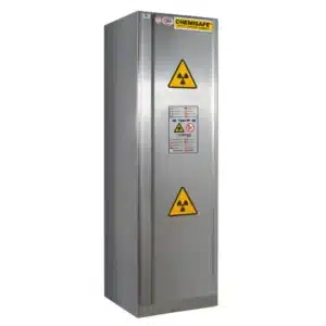 Armario para productos radioactivos