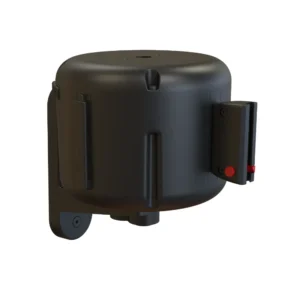 cabezal de poste negro