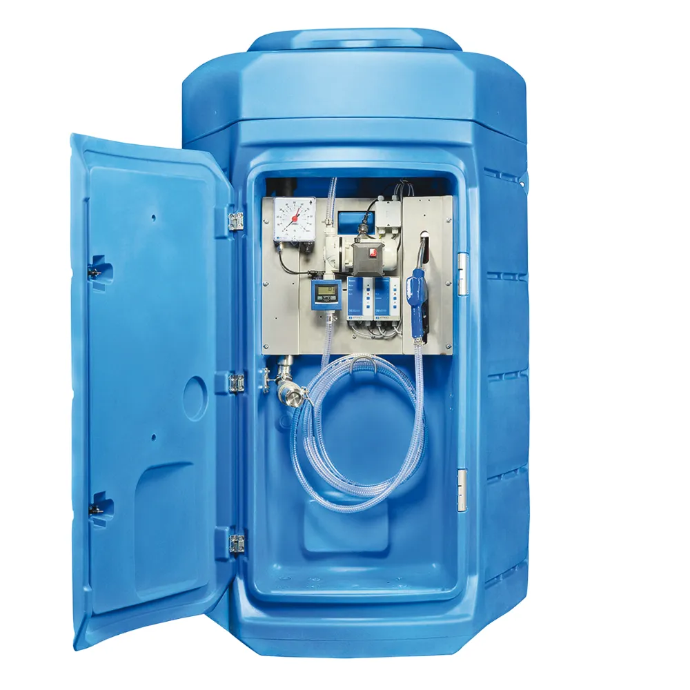 Depósito de almacenamiento de adblue de polietileno
