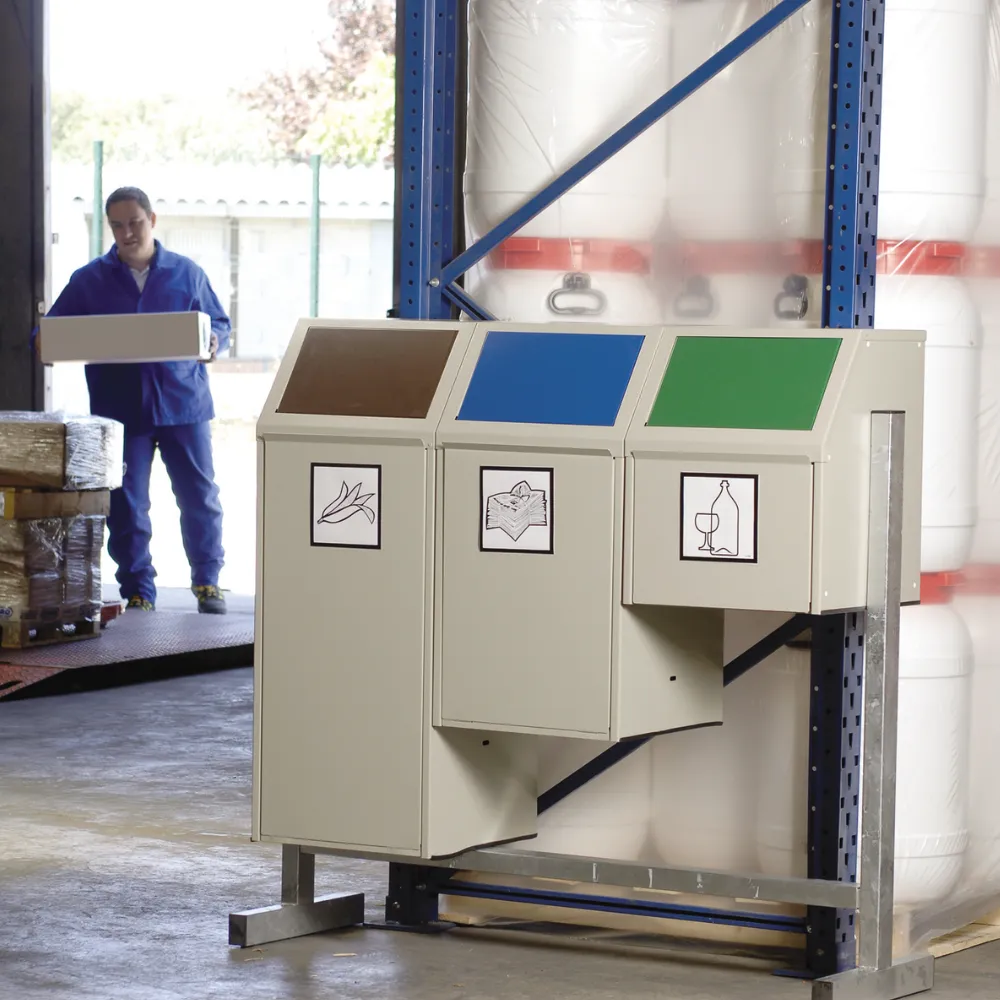 Papeleras Metalicas Recogida Selectiva