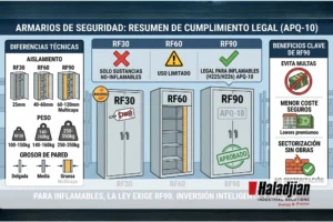 armarios RF30 vs RF60