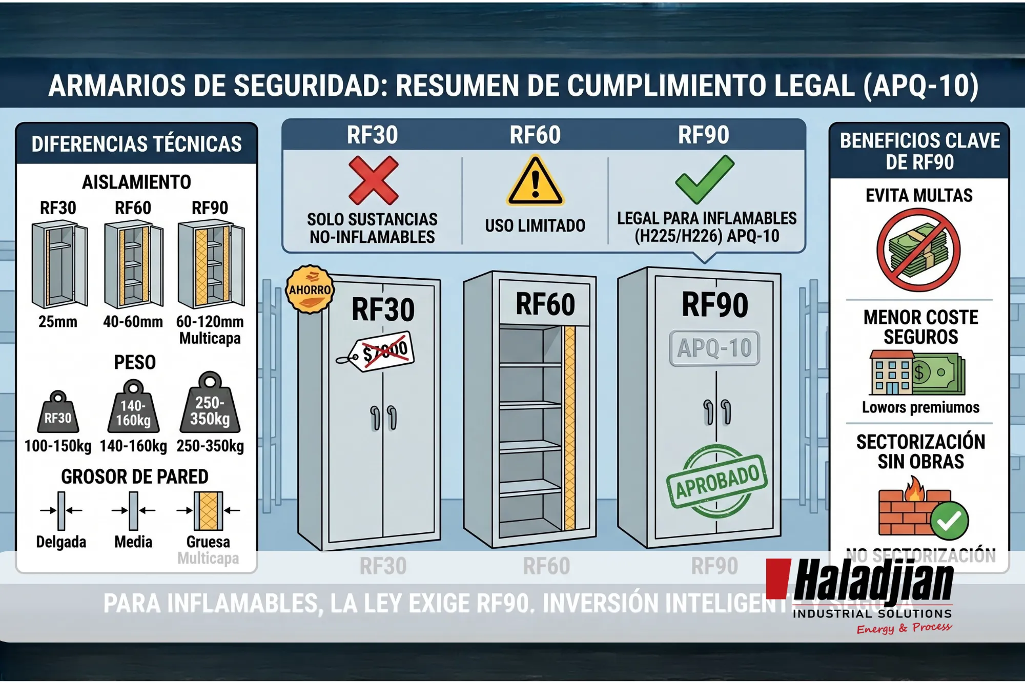armarios RF30 vs RF60